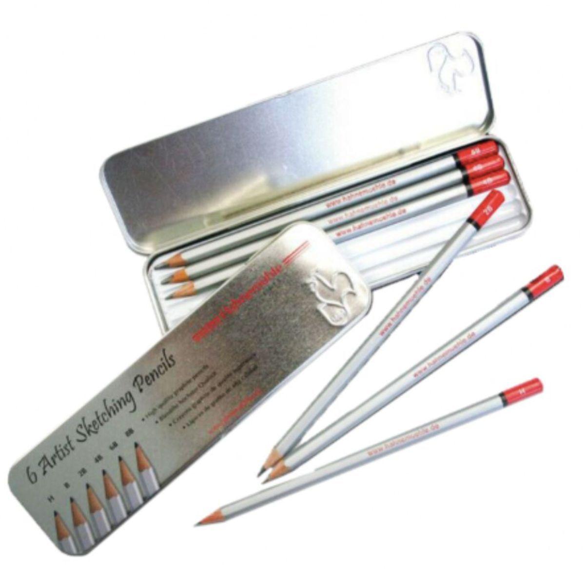 2 Block de Dibujo Hahnemuhle con Set de Grafito de Regalos-7