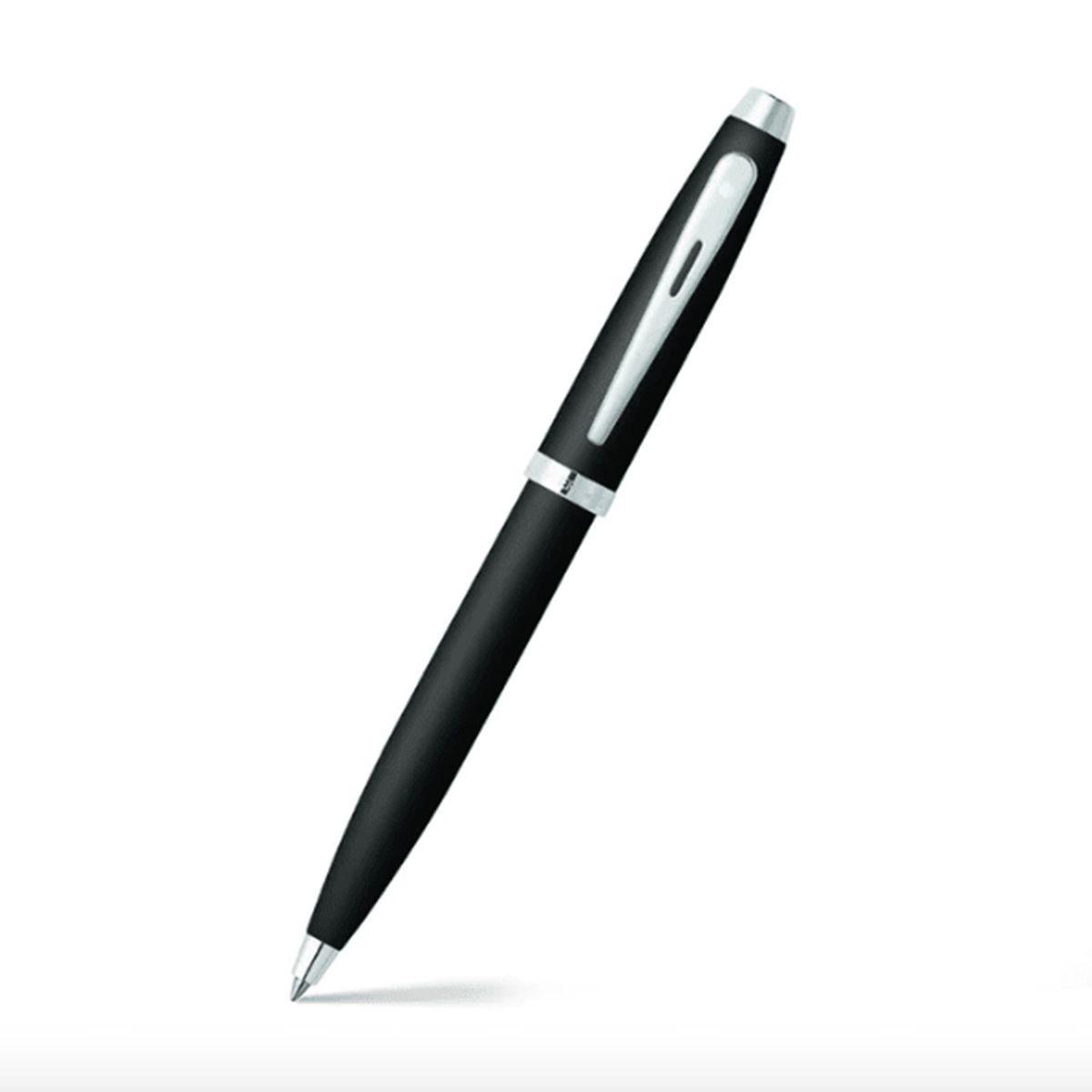Bolígrafo Sheaffer Serie 100 Punta M T/Negra Negro Mate-0