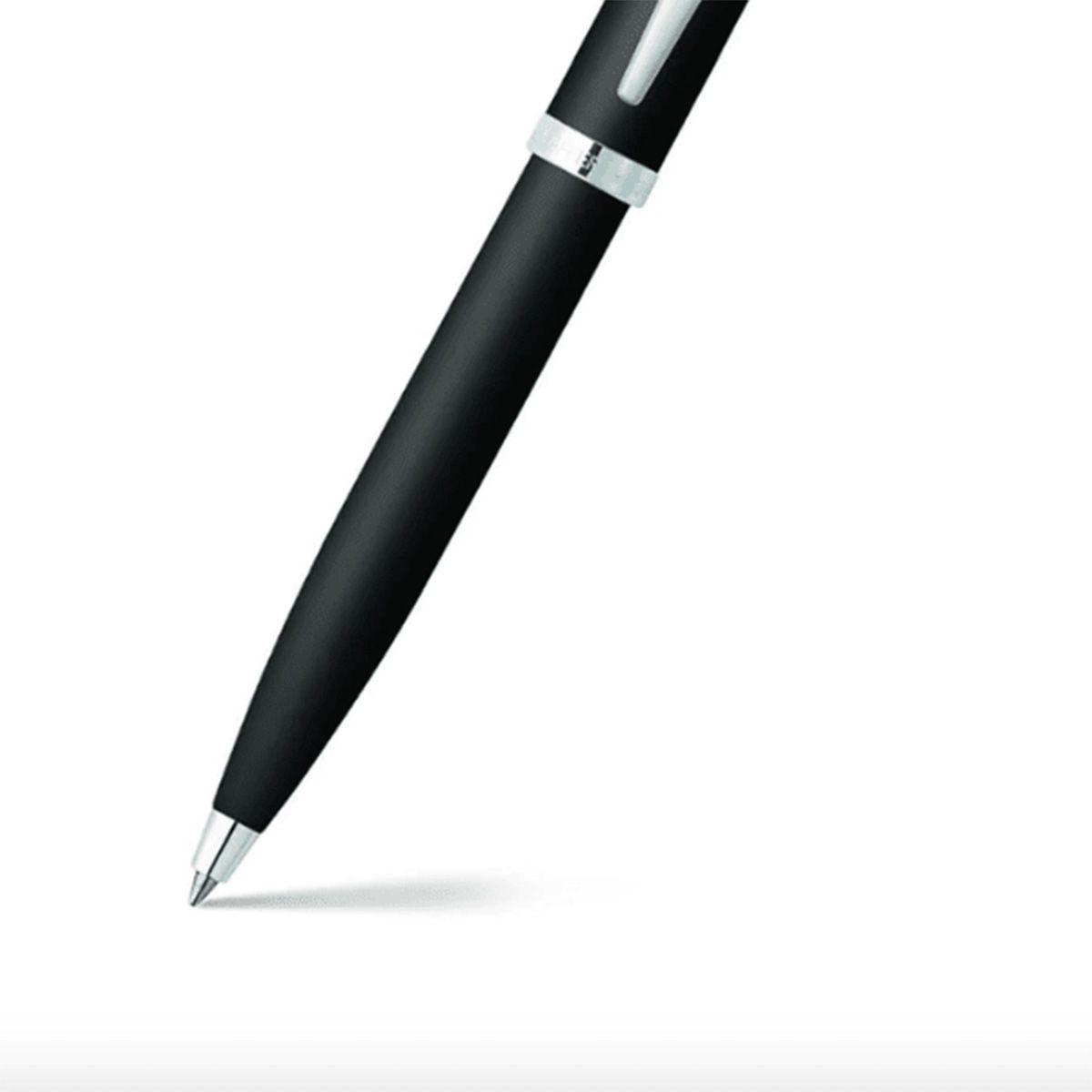 Bolígrafo Sheaffer Serie 100 Punta M T/Negra Negro Mate-1