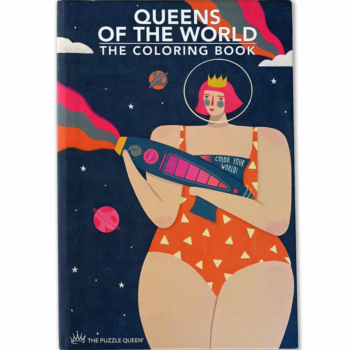 Libro para Colorear Queens Of The World-0