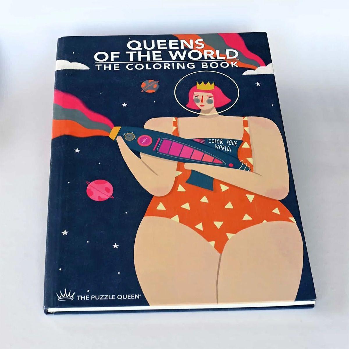 Libro para Colorear Queens Of The World-3