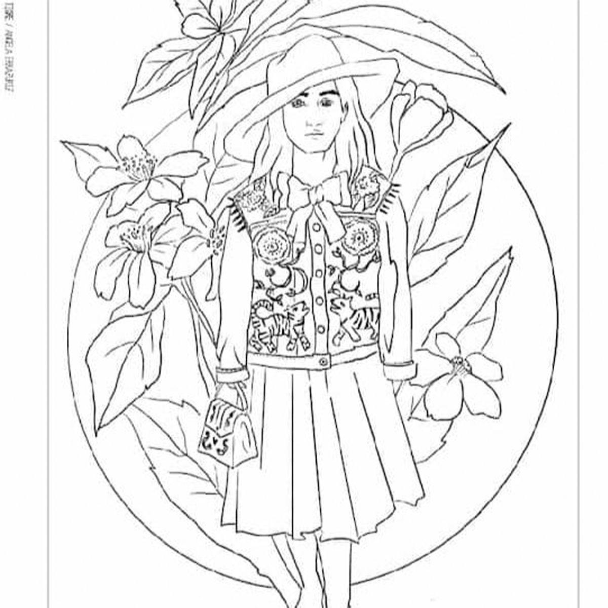 Libro para Colorear Queens Of The World-6