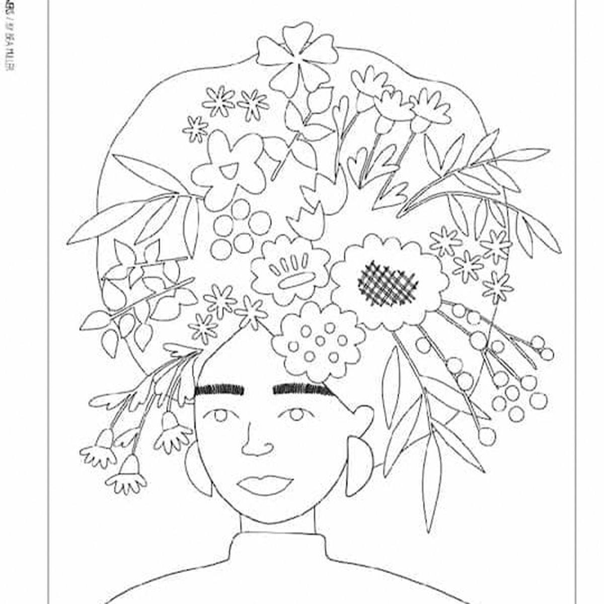 Libro para Colorear Queens Of The World-8