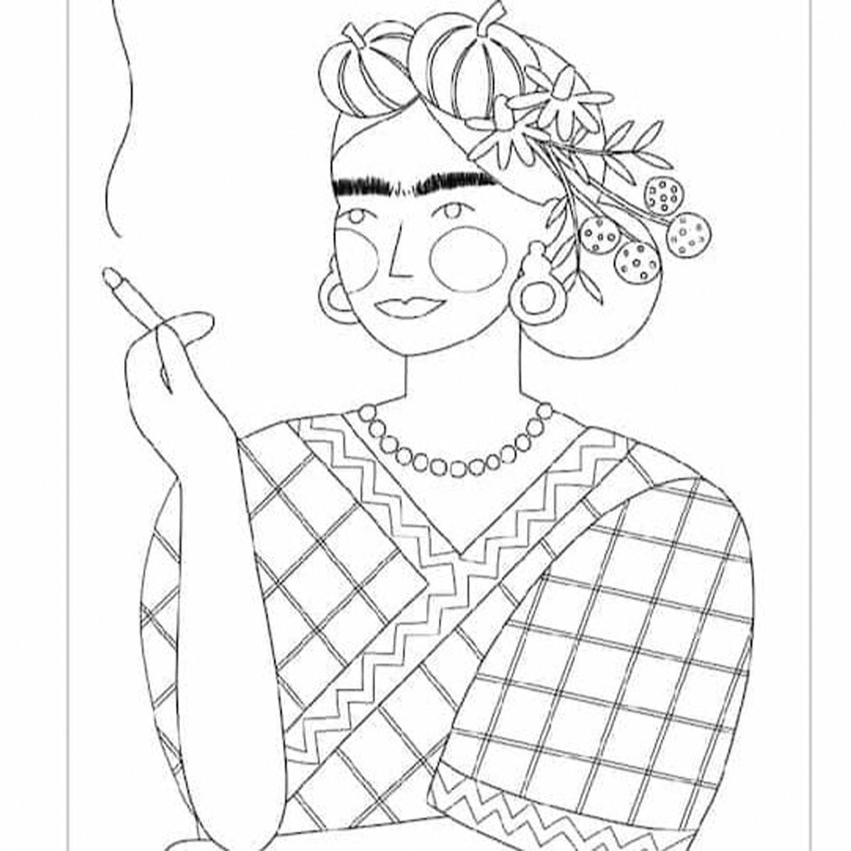 Libro para Colorear Queens Of The World-9