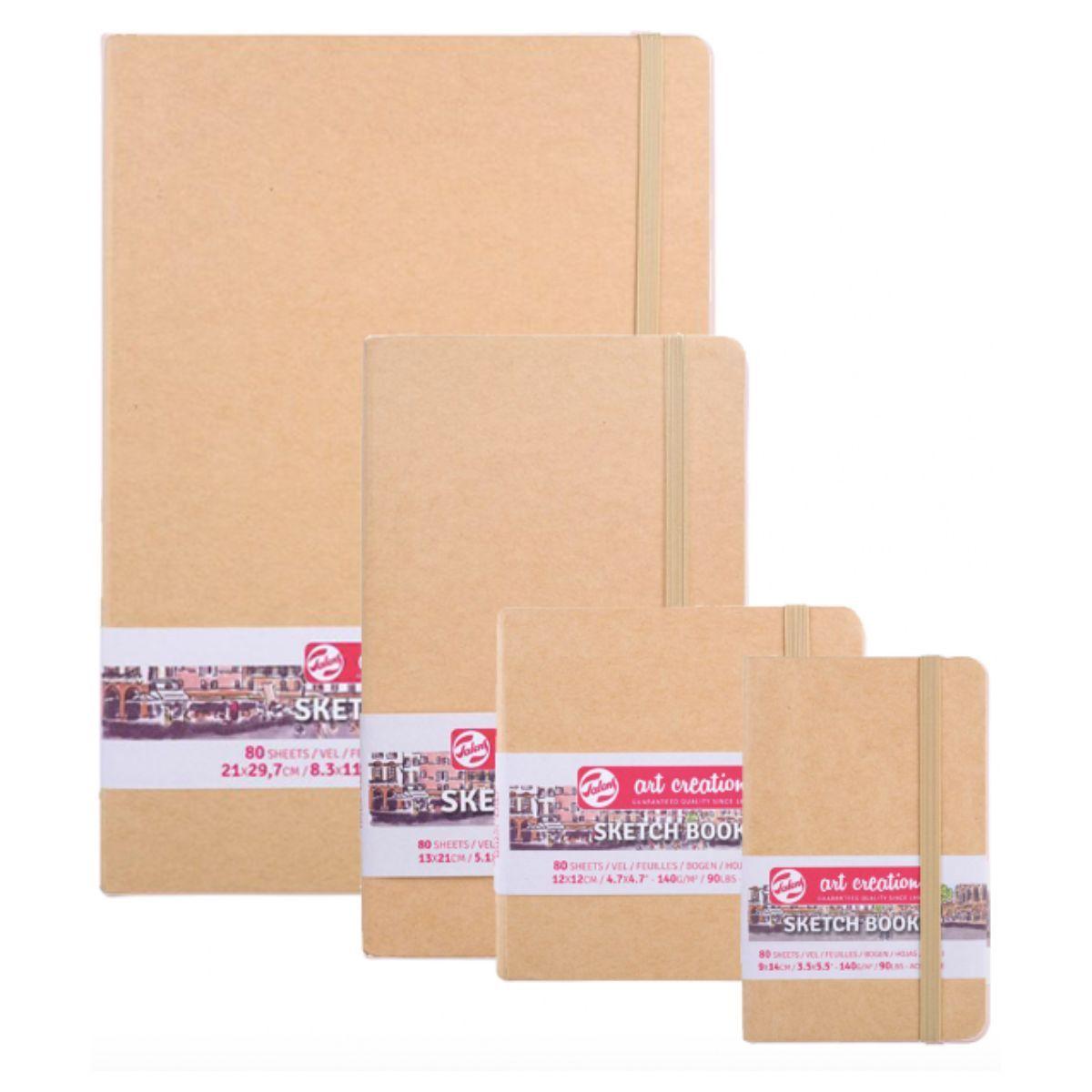 Libreta Art Creation Kraft 13x21cm 140gr 80hjas.-2