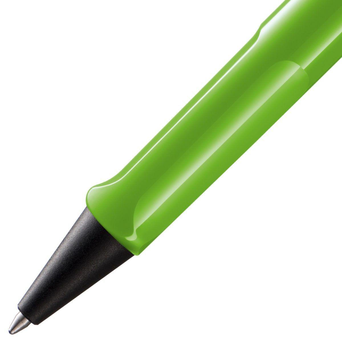 Bolígrafo Lamy Safari Verde M Tinta M16 Azul-2