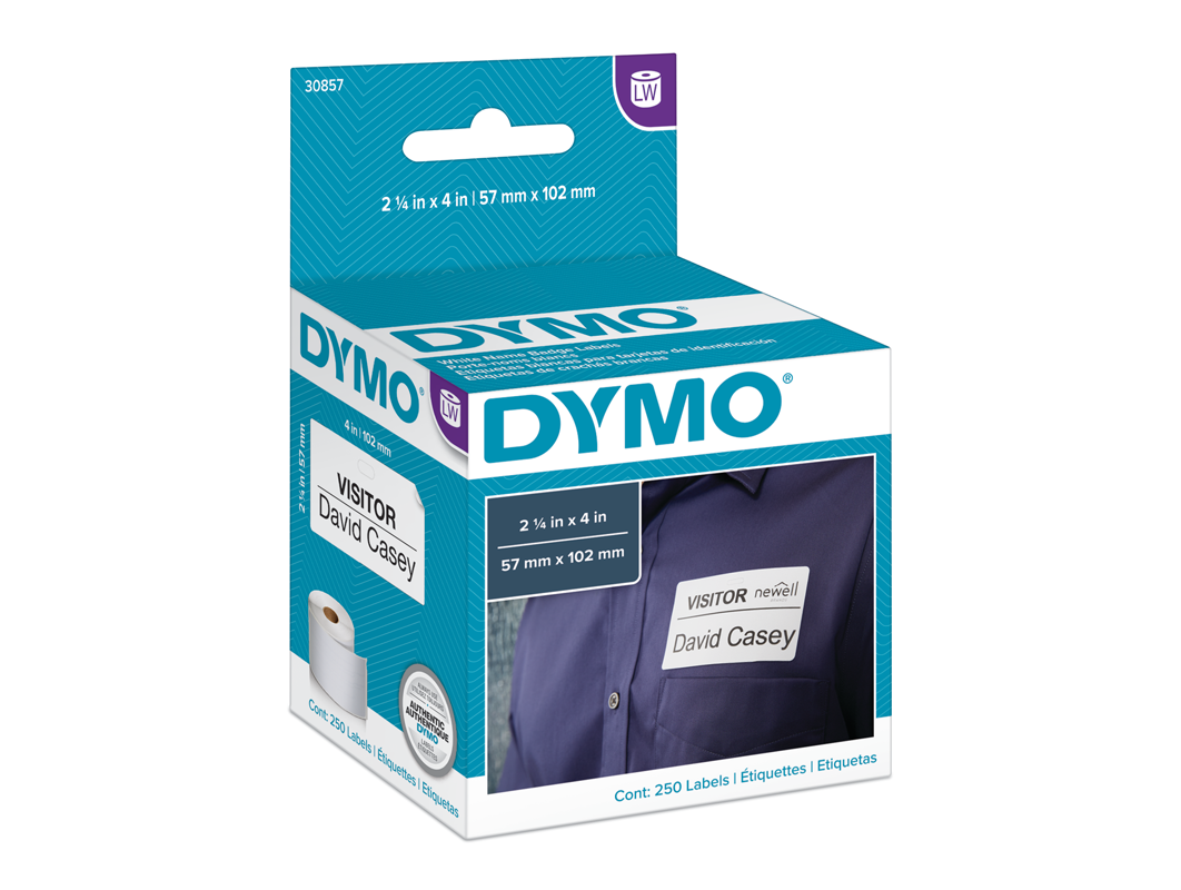 Etiqueta para Nombres y Logos Dymo 250 Etiquetas-0