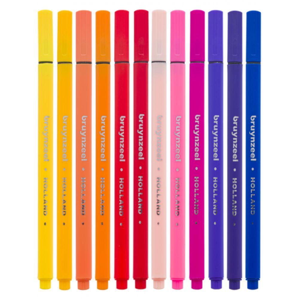 Marcadores Punta Fina Bruynzeel Set 36 Colores-2