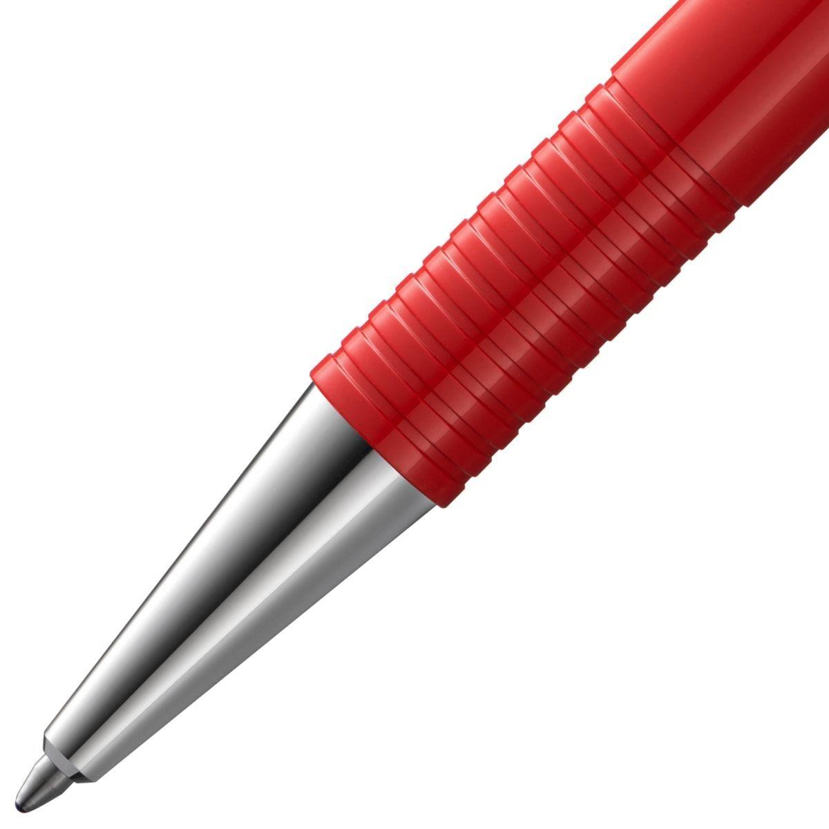Bolígrafo Lamy Rojo Logo M+ Tinta Azul-2