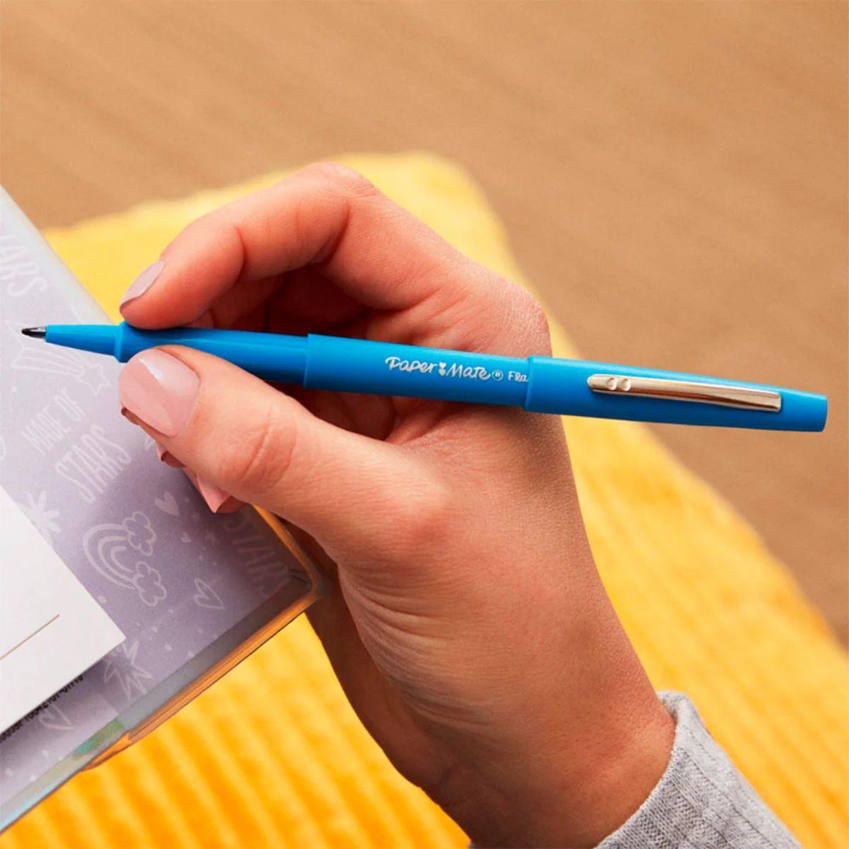 Marcadores Paper Mate Flair 12 Colores Sutidos-2