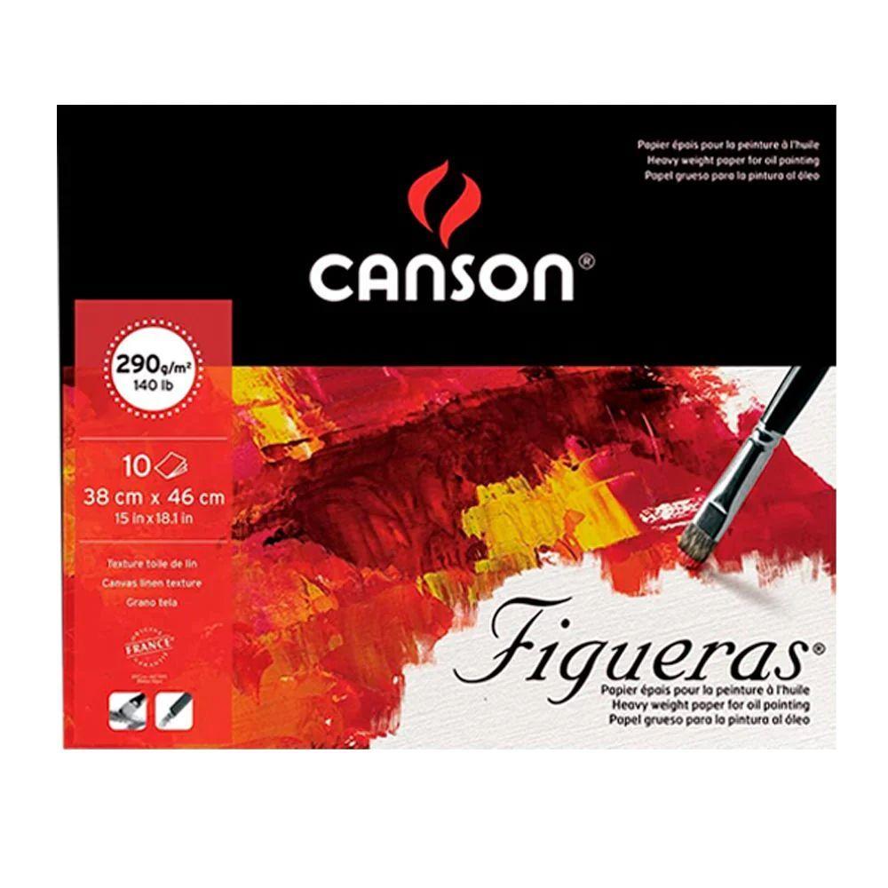 Block Óleo Figueras Canson 290gr 10 Hojas 38 x 46cm-0