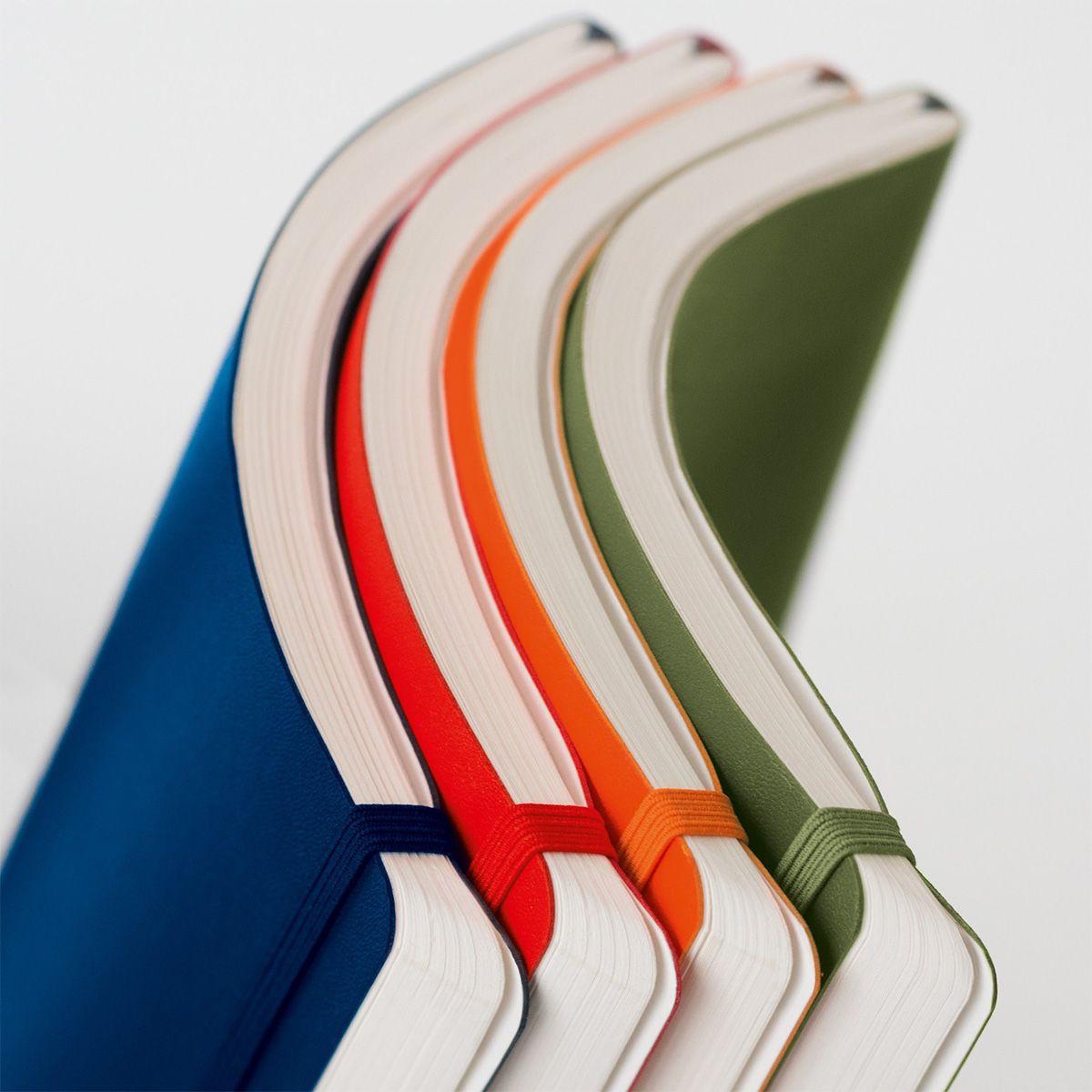 Libretas Leuchtturm 1917 B6+ 12x17cm Plana Tapa Blanda Navy-2