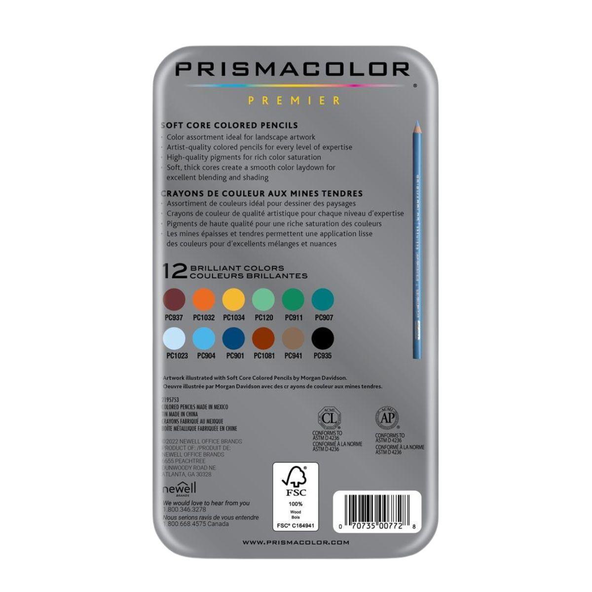 Set 12 Lápices de Colores Prismacolor Paisaje-4
