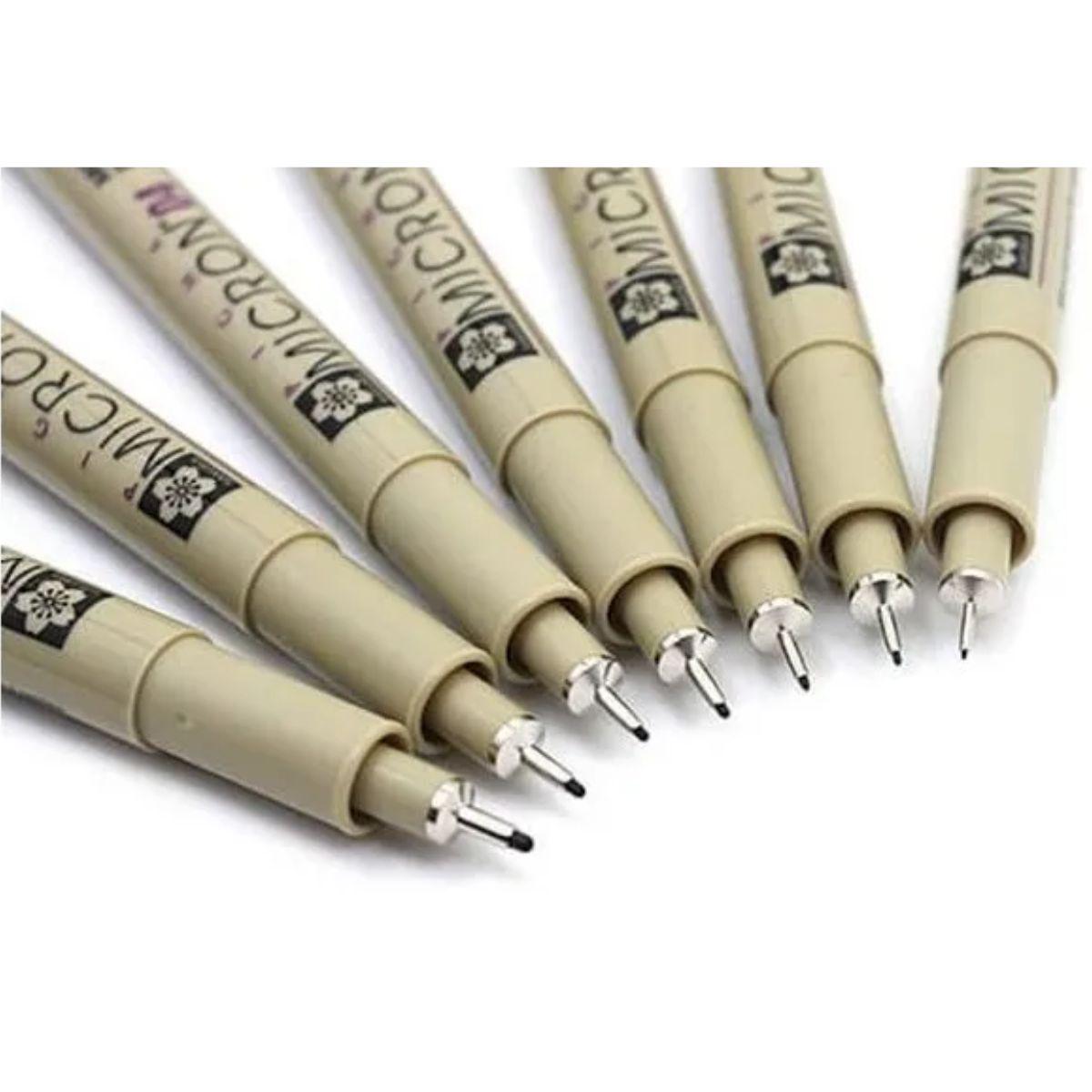 Set Manga Sakura (4 Tiralíneas + Brush + Gelly Roll Blanco)-5