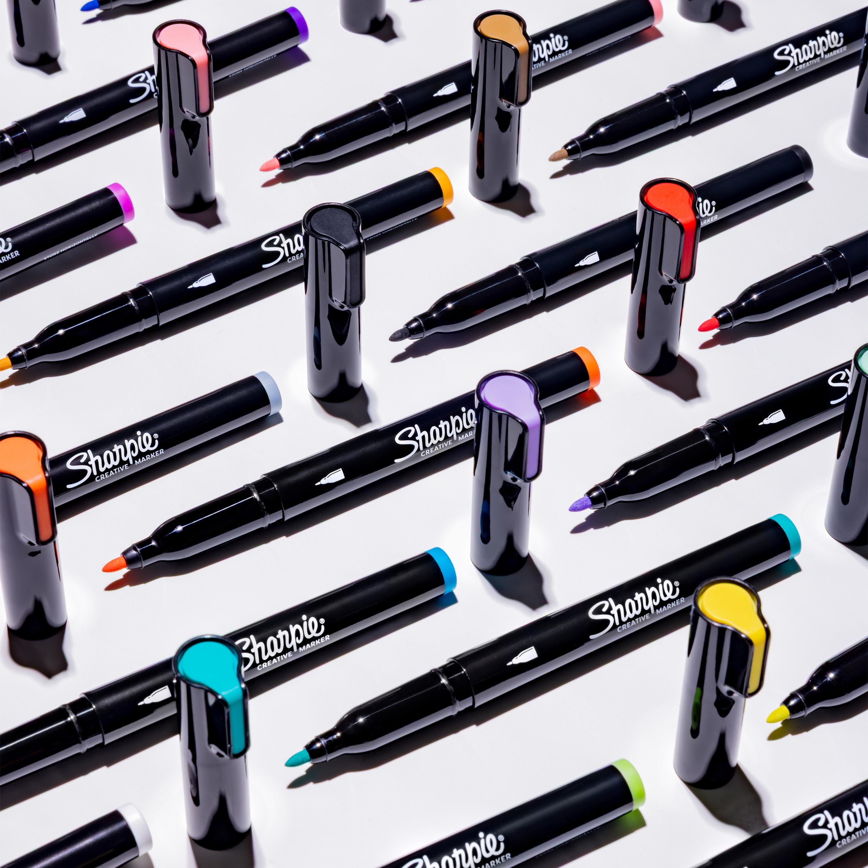 Marcadores Sharpie Acrylic Punta Fina Set 5 Colores Tierra-9