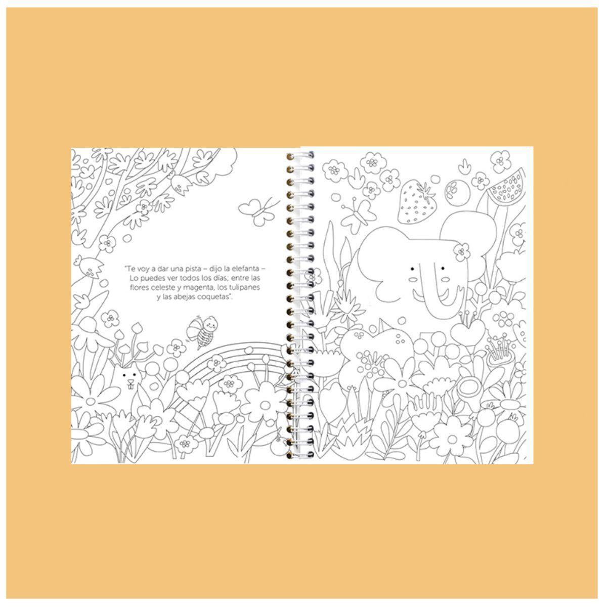 Libro para Colorear Mi color Favorito Caro Celis-4