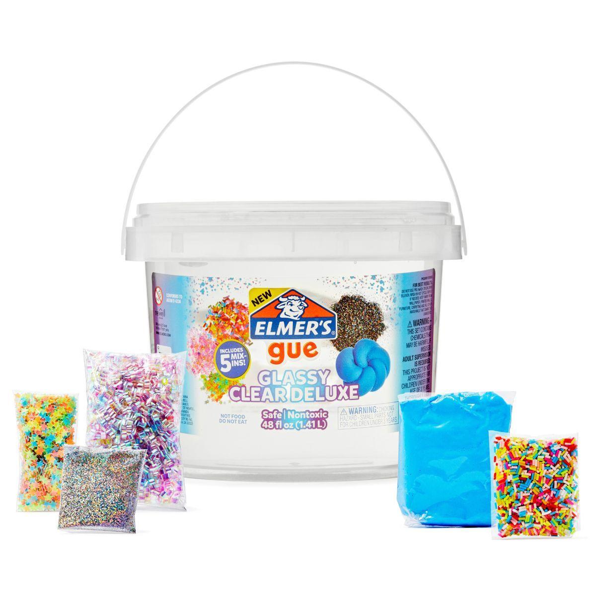 Balde de Slime Transparente con 5 Complementos para Combinar-0