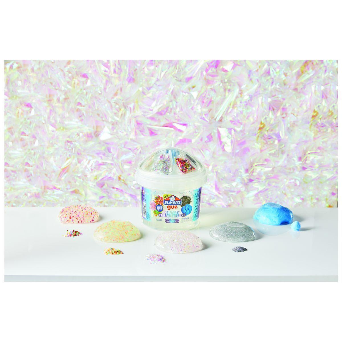 Balde de Slime Transparente con 5 Complementos para Combinar-2