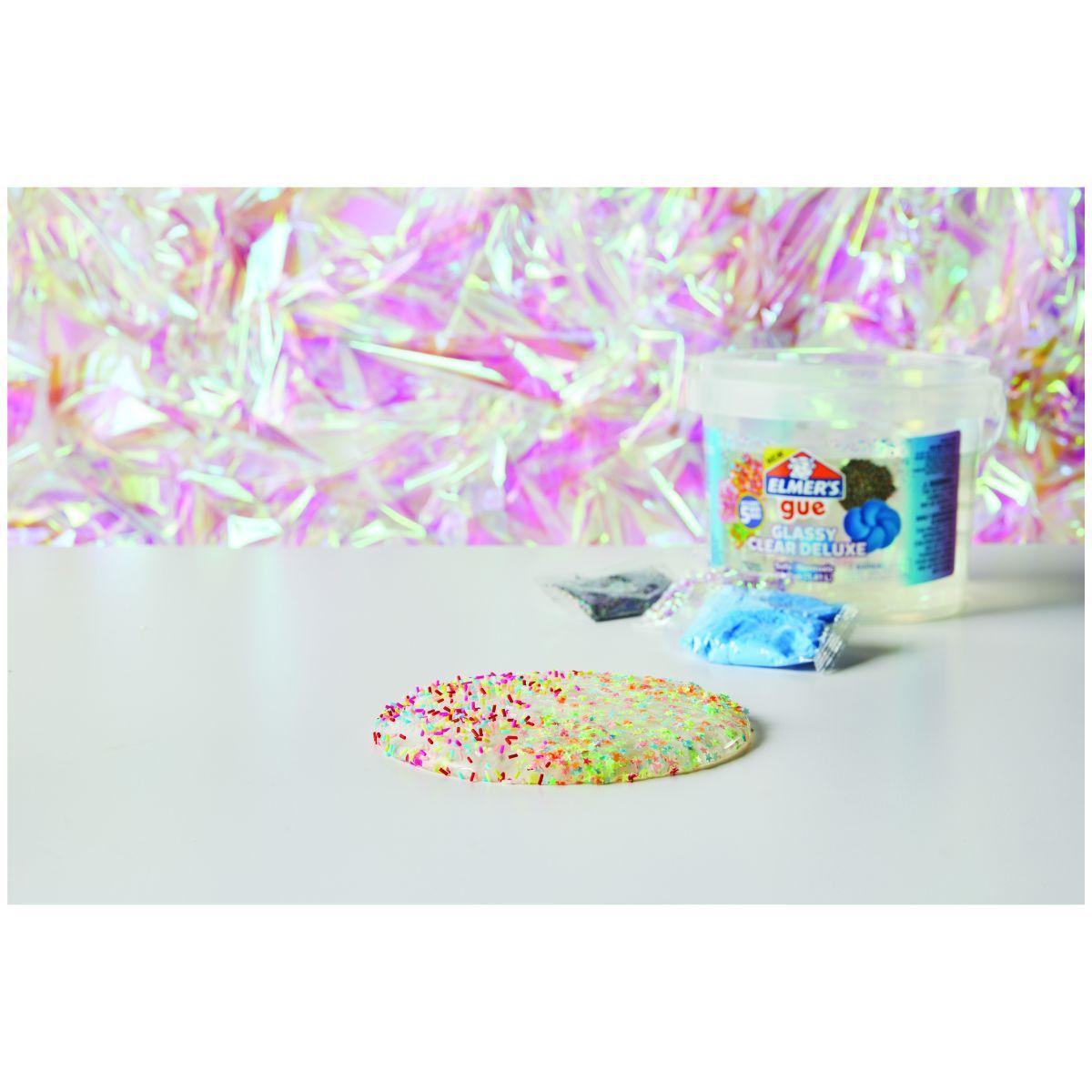 Balde de Slime Transparente con 5 Complementos para Combinar-6