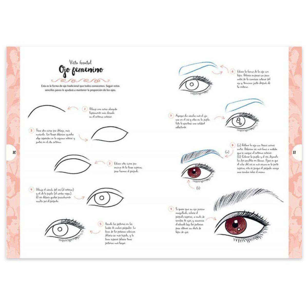 Libro Dibujar en 10 Pasos Personas Justine Lecouffe-1