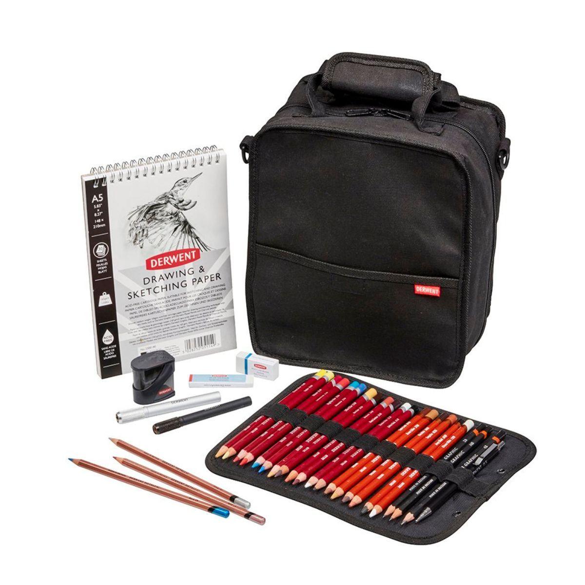 Estuche Carry-All Derwent para 132 Lápices-8