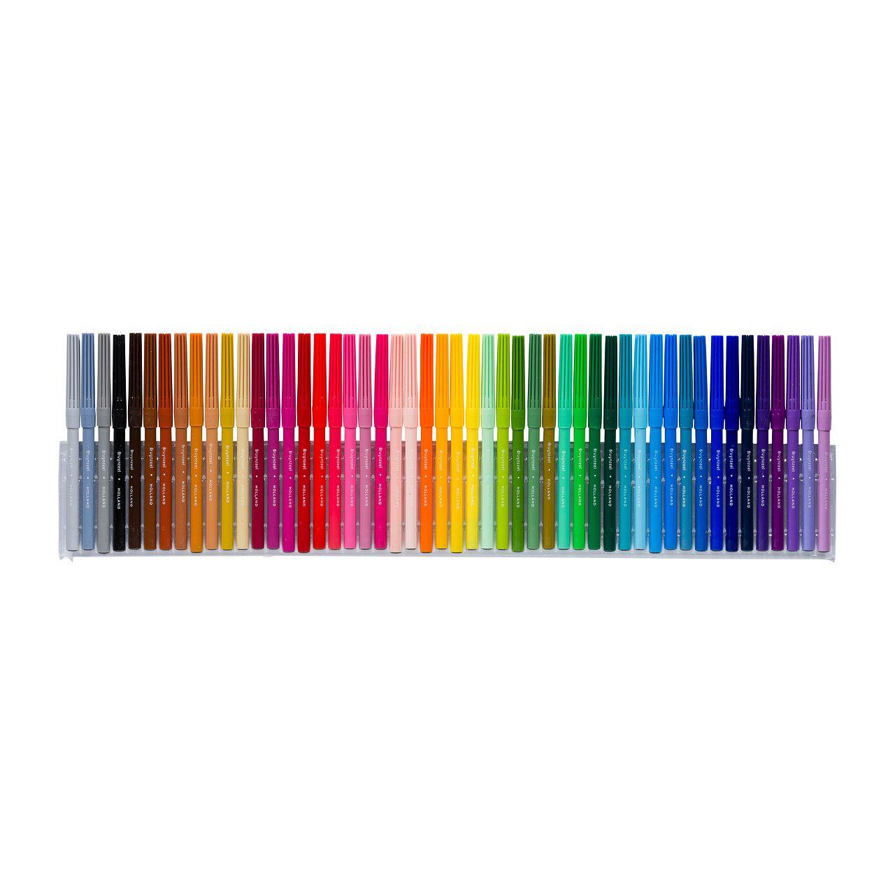 Marcadores Para Niños Bruynzeel 50 Colores-2