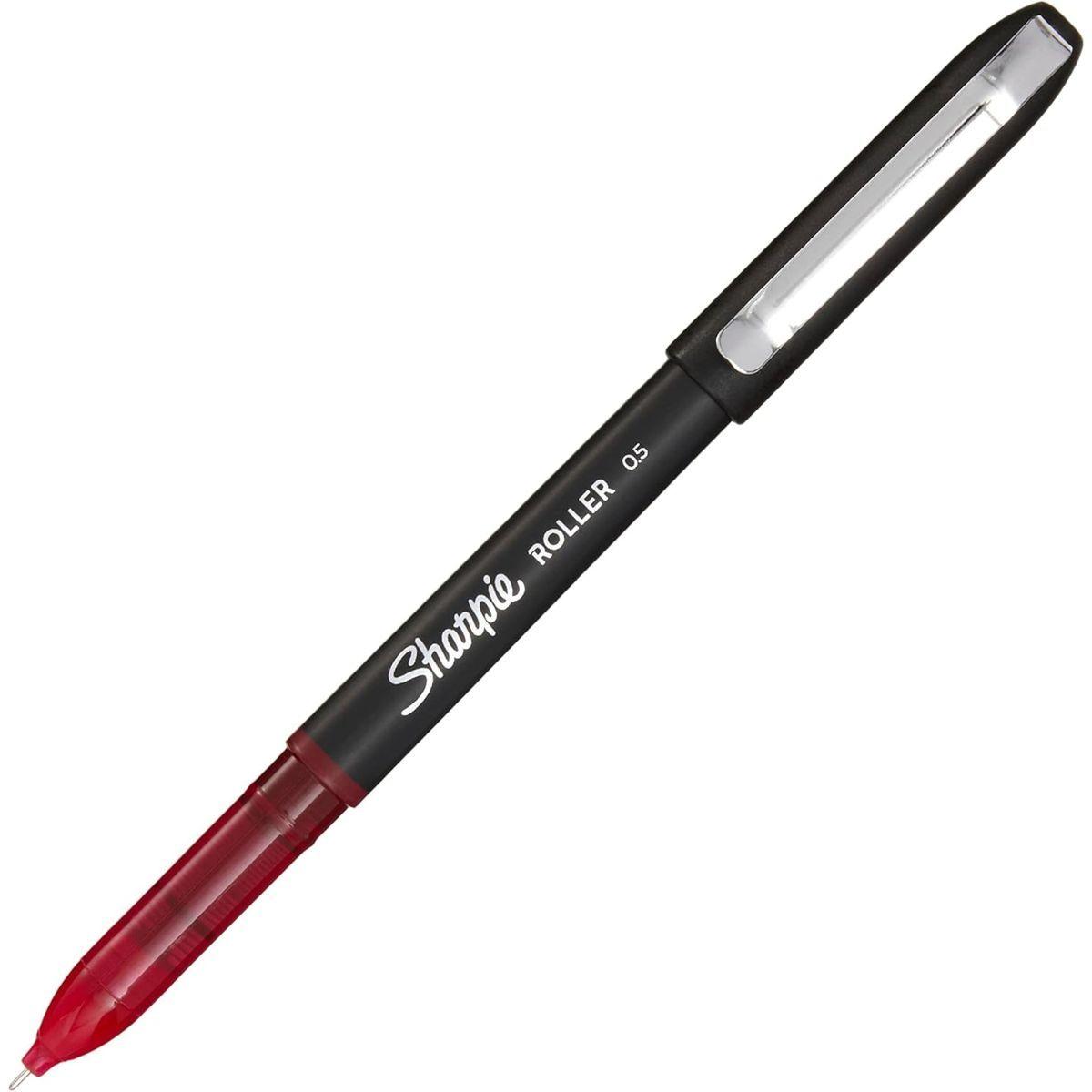 Roller Sharpie Punta Ultrafina Rojo x12-2