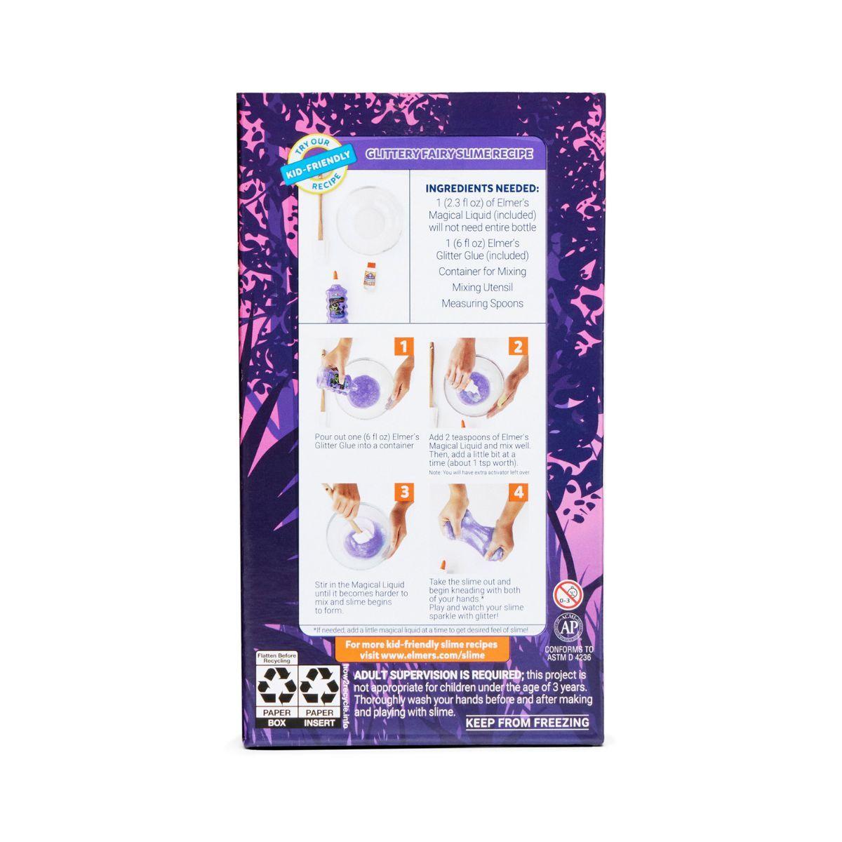 Kit Slime Elmers Glitter Brillo de Hadas 4 Unidades-2
