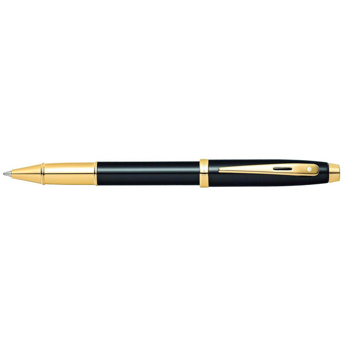 Roller Sheaffer Serie 100 Punta M Tinta Negra Negro / Dorado-2