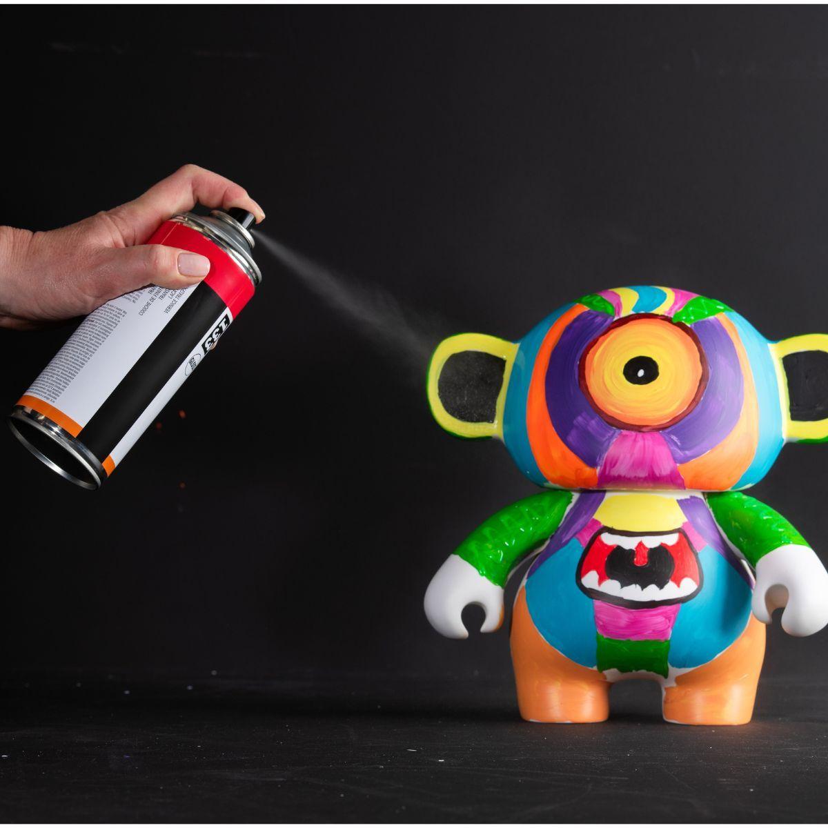 Barniz Brillante para Acrílico y Óleo Spray Talens 400ml-2