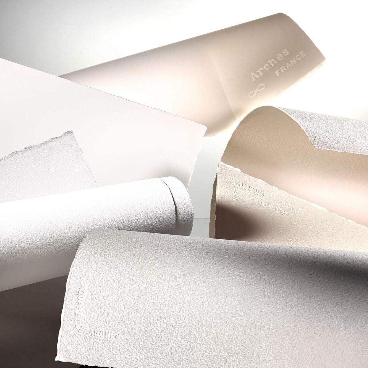 Block Acuarela Arches 300gr Grano Satinado 20 Hojas 31x41 cm-2