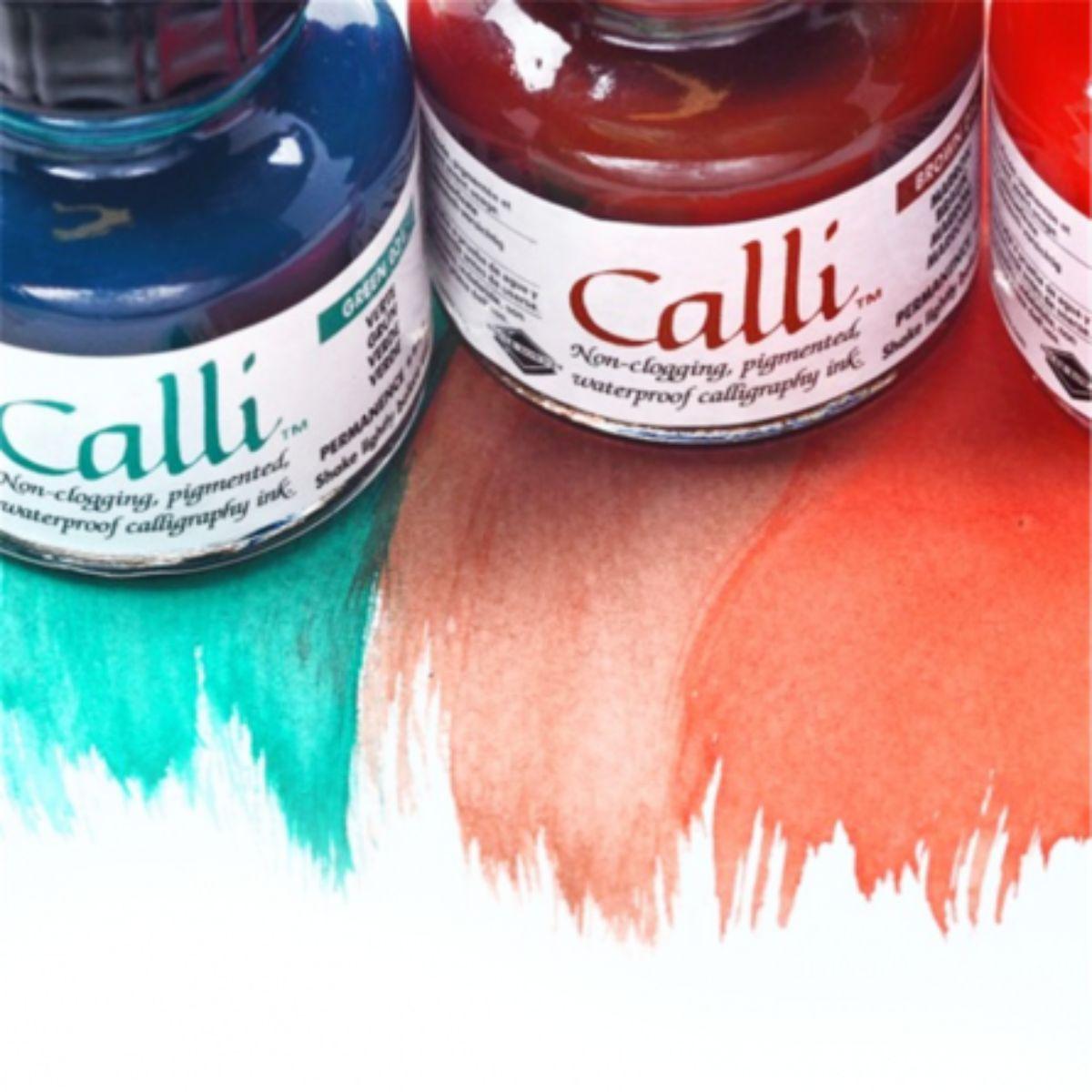 Tinta para Caligrafía Daler Rowney Calli Set 6 Colores 1oz-4