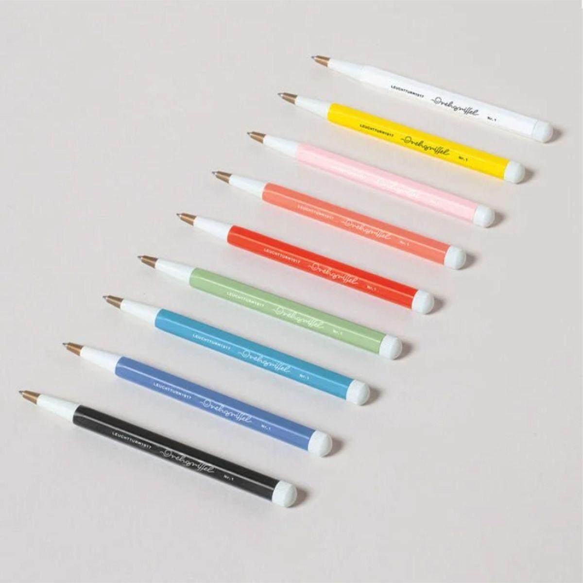 Boligrafo Leuchtturm Drehgriffel Dusty Rose-3