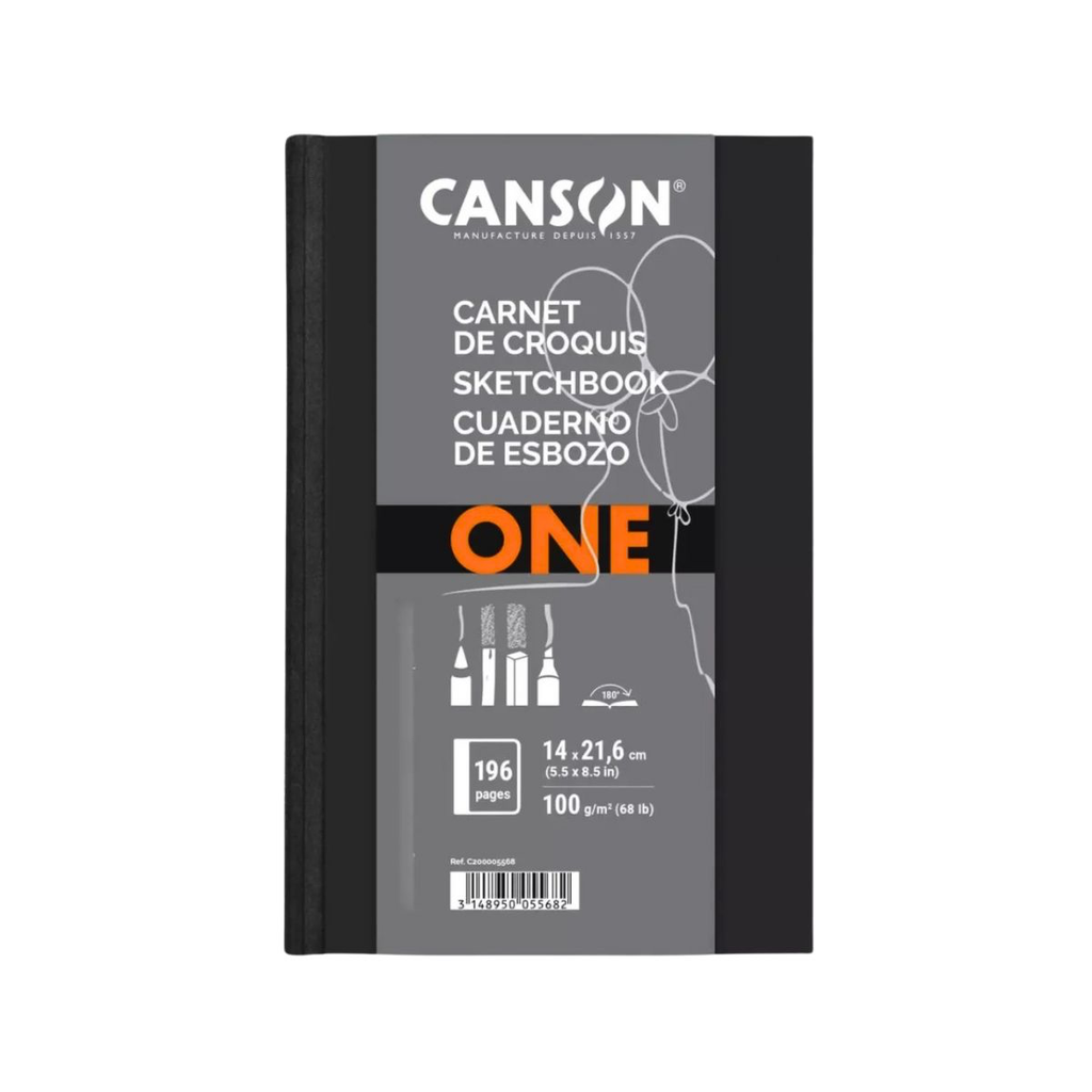 Libreta Canson Art Book One 100gr 14x21cm-0
