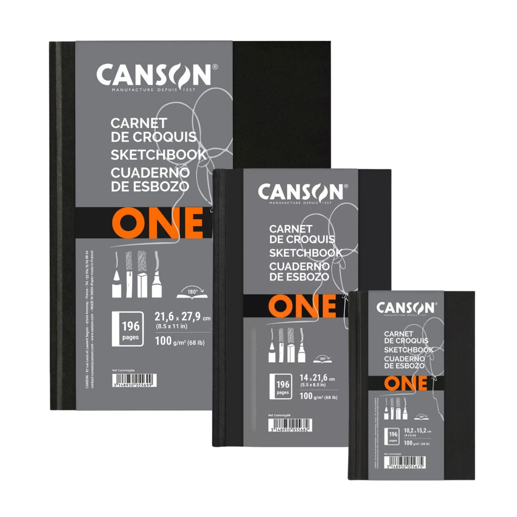 Libreta Canson Art Book One 100gr 14x21cm-1