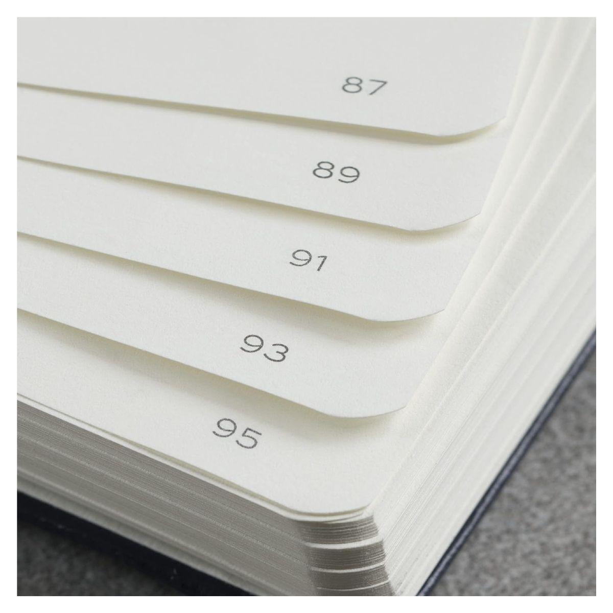 Libretas Leuchtturm 1917 B5 17x25cm Líneas Tapa Blanda Negro-2