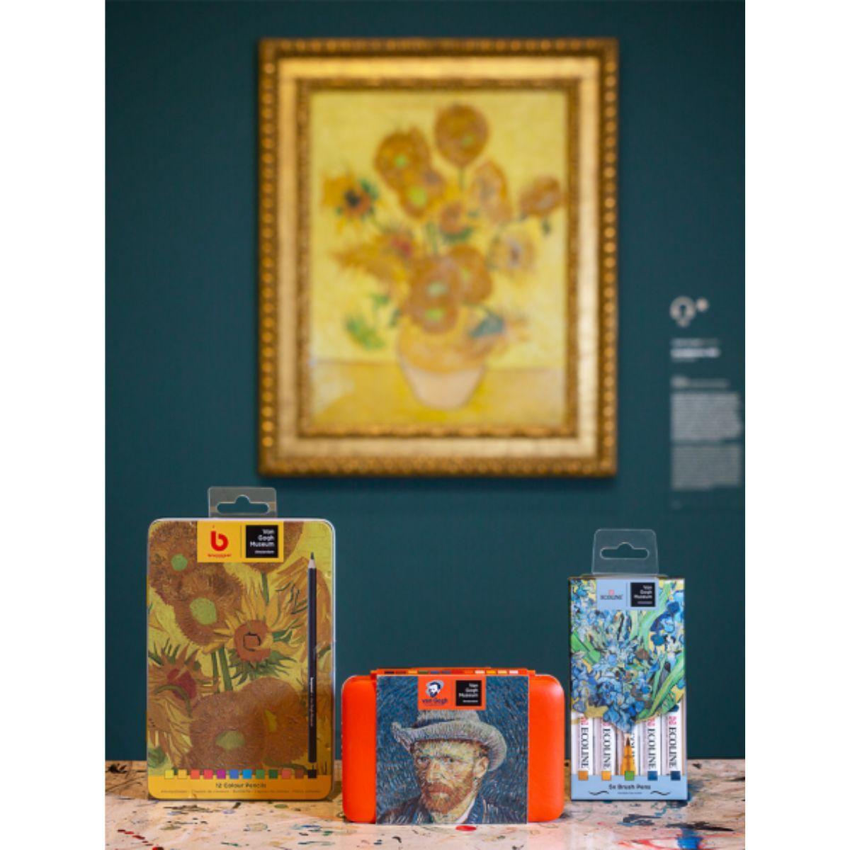 Set 5 Marcadores Acuarela Ecoline Van Gogh Museum-4