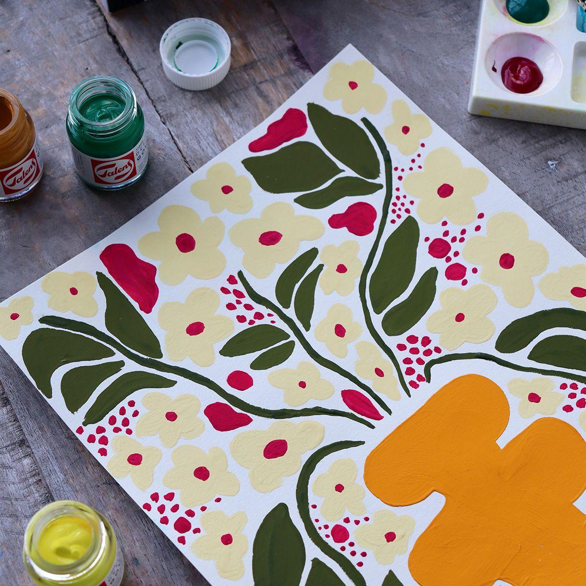 Set 5 Gouache Extra Fino Talens Colores 50ml-3