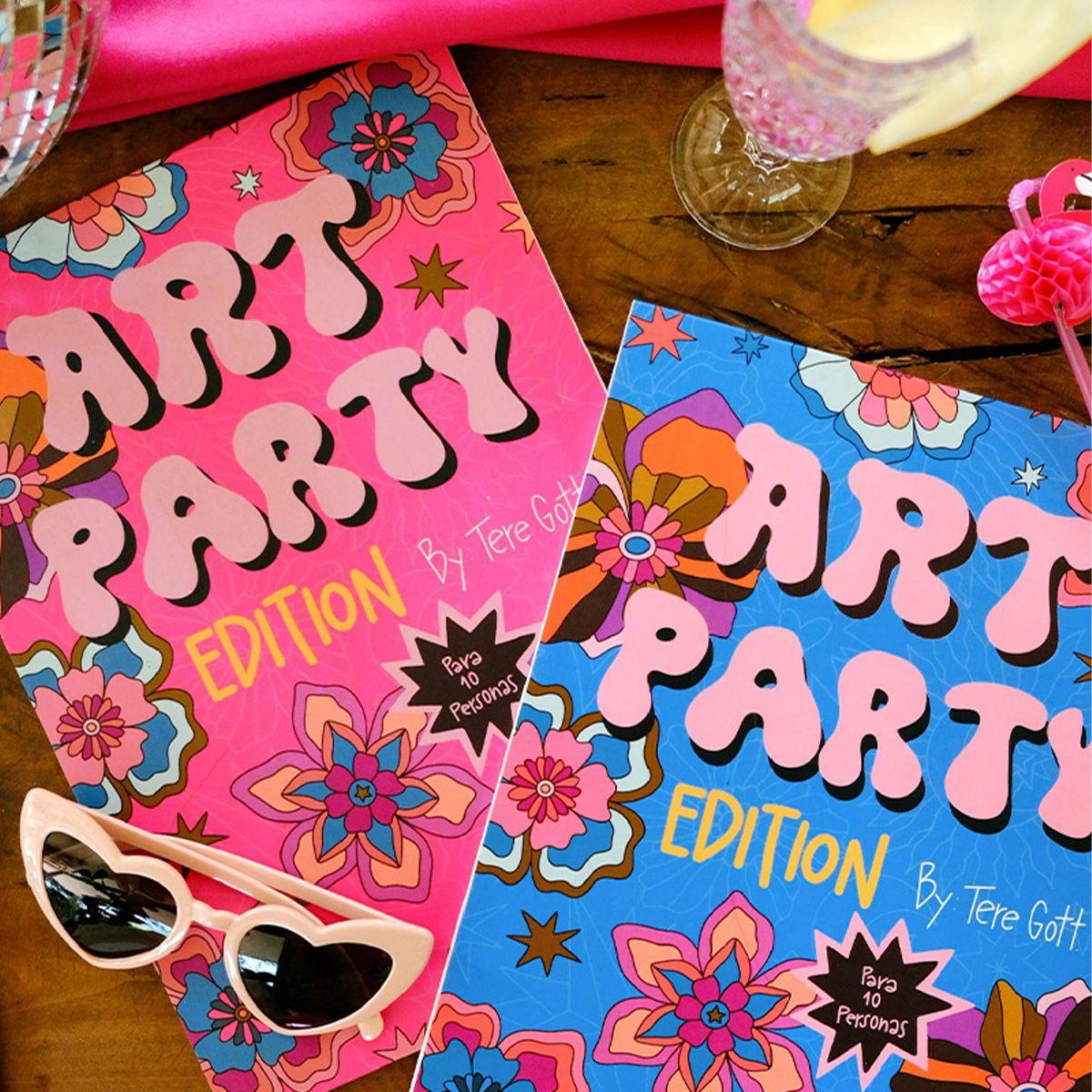 Libro para Colorear Art Party Girl Tere Gott-7