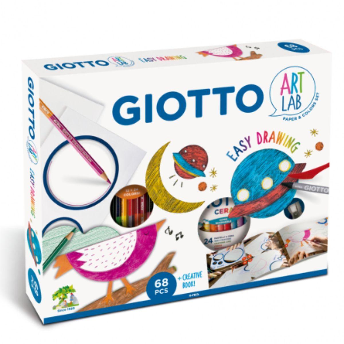 Set Creativo Giotto Art Lab Dibujo 68 Piezas-0