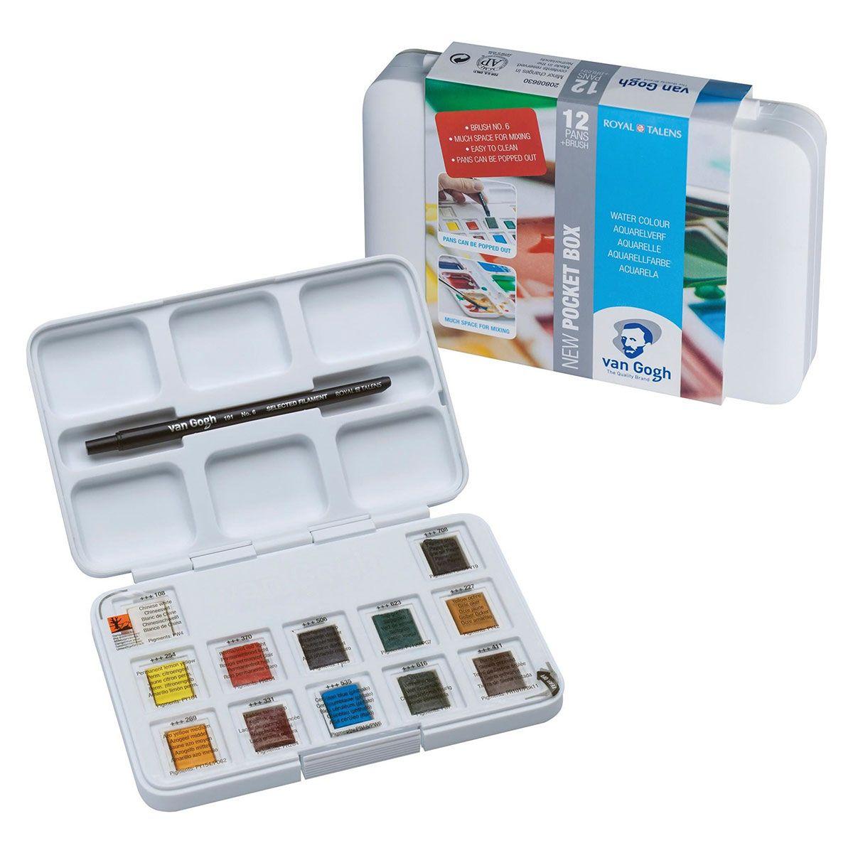 Acuarela en Pastillas Van Gogh Set 12 Colores-2