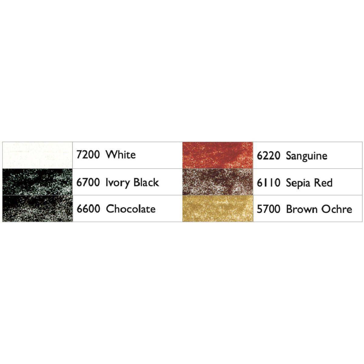 Set 6 Lápices de Colores Derwent Drawing-3