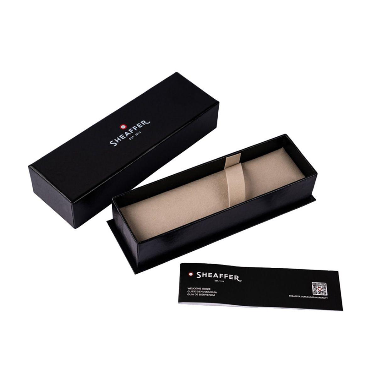 Bolígrafo Sheaffer Serie 100 Punta M T/Negra Negro Brillante-5