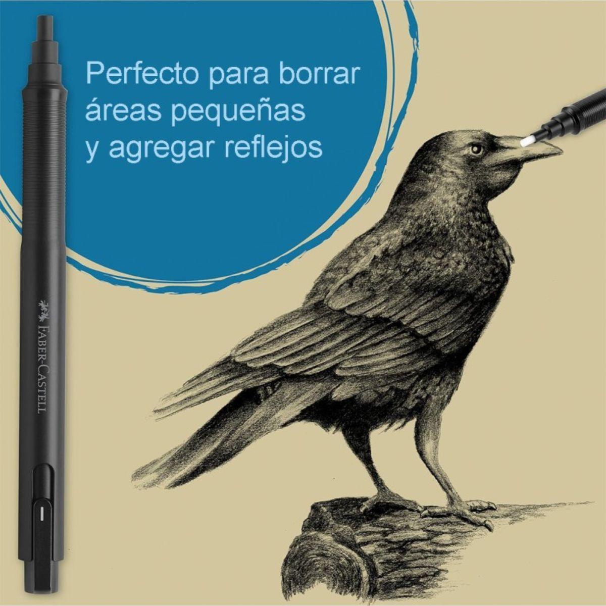 Porta Goma de Precisión Faber Castell + Repuesto-4