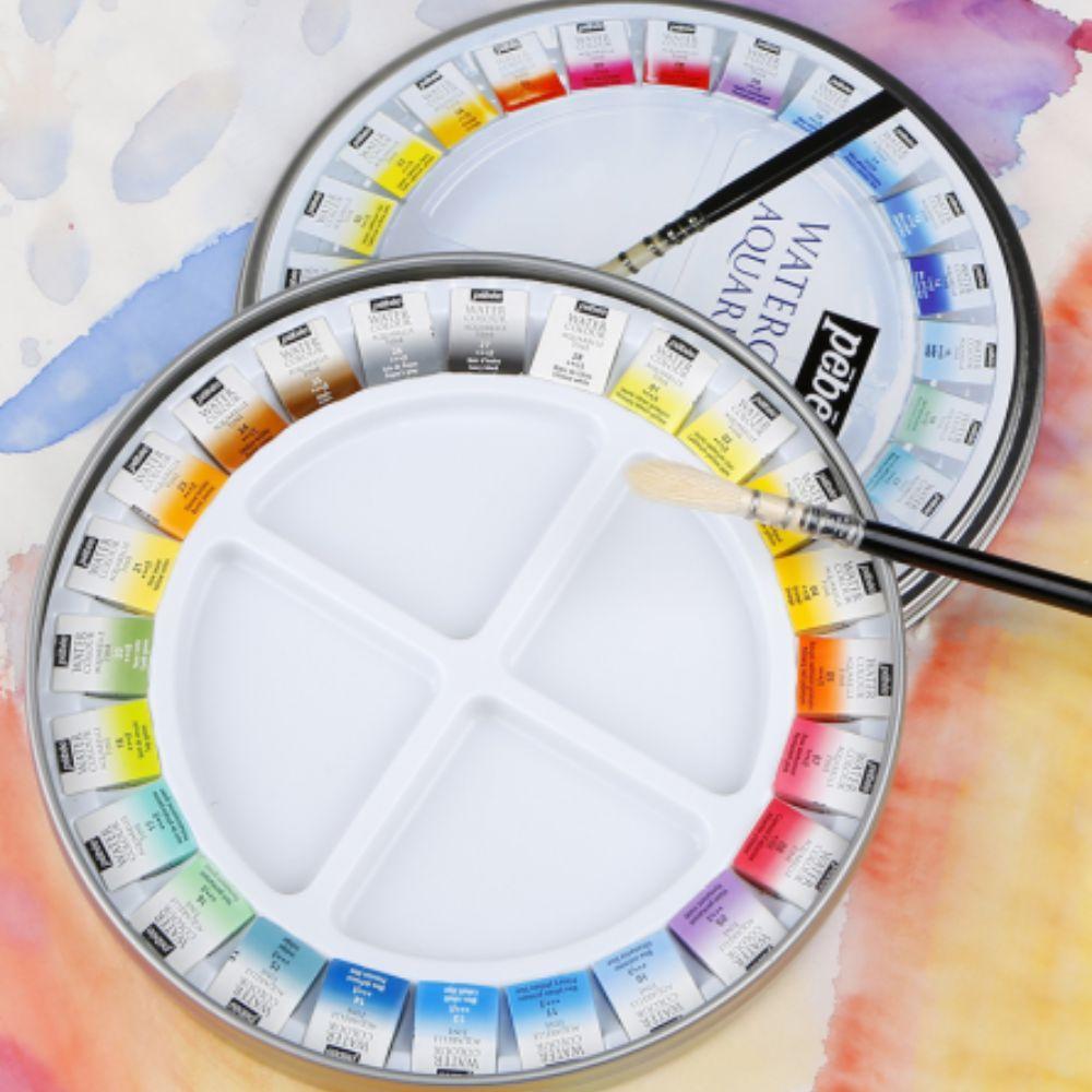 Acuarela en Pastillas Pebeo Aquarelle Fine Set 24 Colores-3