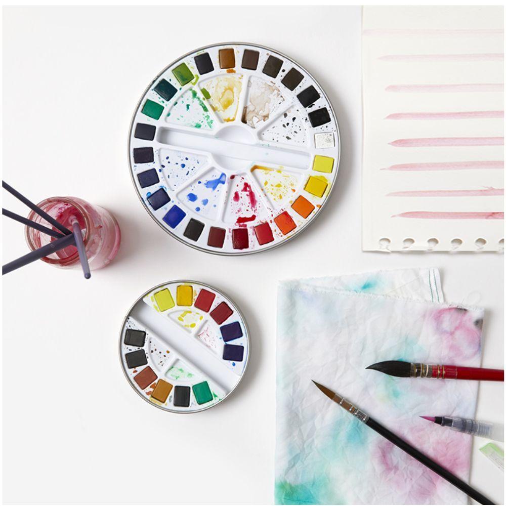 Acuarela en Pastillas Pebeo Aquarelle Fine Set 24 Colores-4