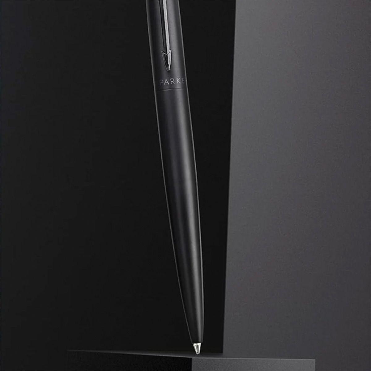 Bolígrafo Parker Jotter XL Negro Mate Tinta Azul con Caja-5