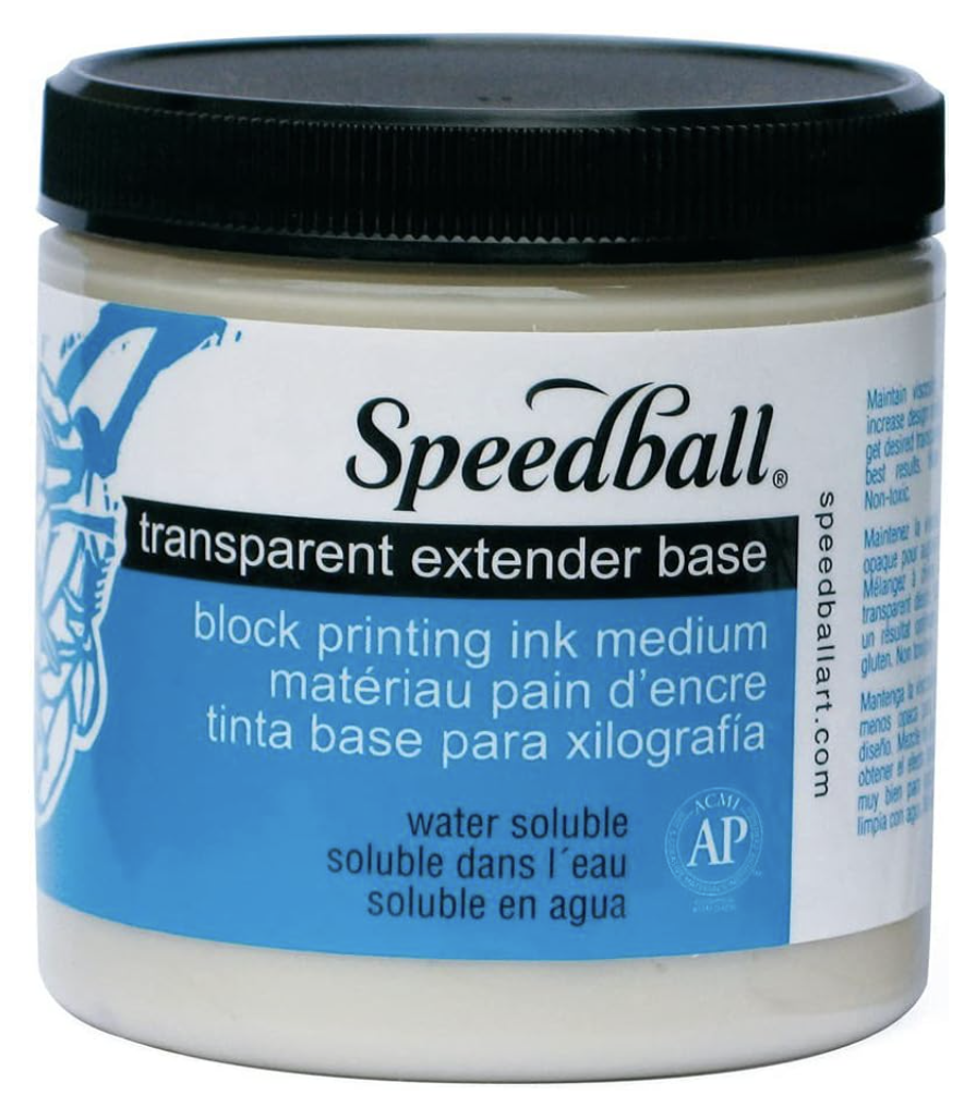 Extensor Base Transparente Speedball Soluble al Agua 236ml-2