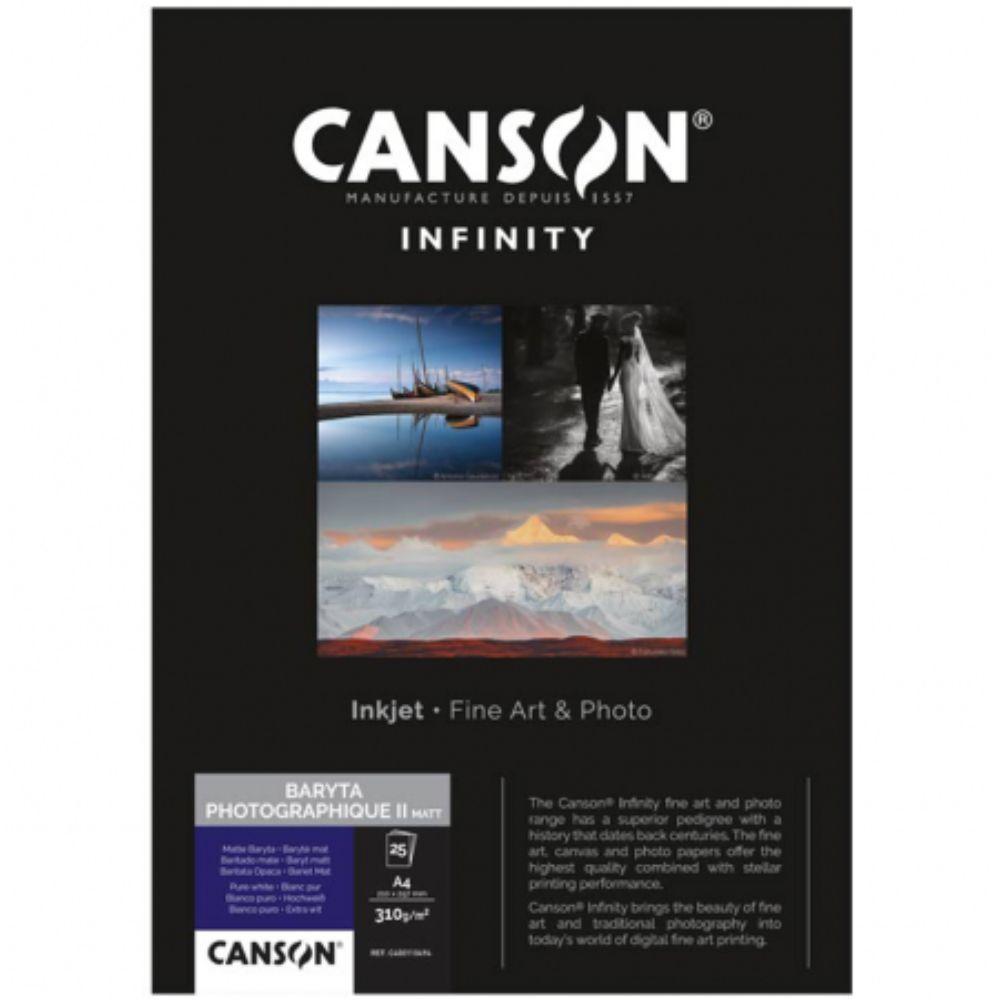 Canson Infinity Baryta Photographique II 310gr Mate A4 25hjs-0