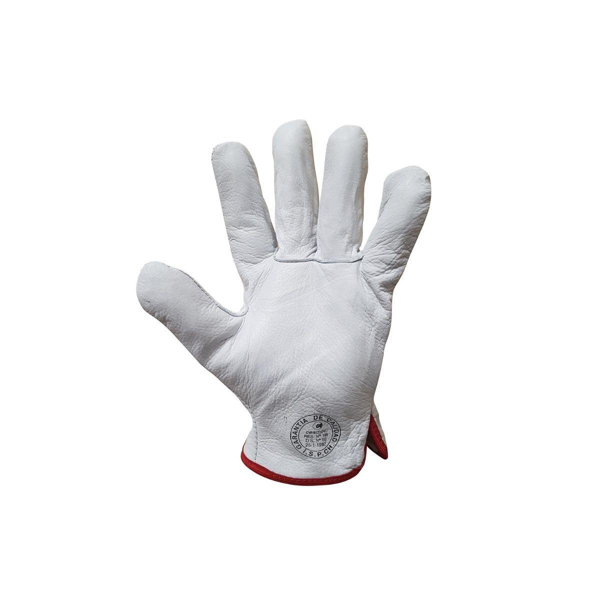 Guante Cabritilla Con Forro Pack 10 Pares-1